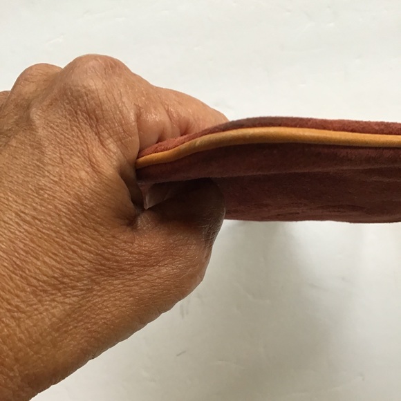 COACH SUEDE WRISTLET - Picture 14 of 15